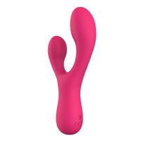 Vibrateur corporel intégral en silicone liquide pour femmes, point G, lapin vibrant, 10 fréquences, étanche IPX7, rechargeable par USB, pour usage sexuel