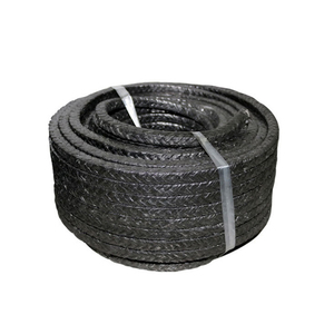 L'usine fournit directement une corde d'emballage de presse-étoupe extensible en fibre de verre coton Graphite bande d'étanchéité huile TC minerai flottant TB Style caoutchouc - Product Image 4