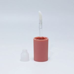 Wholesale Cute 3ml <b>Mini</b> Pink Clear Frosted Round Empty Lip Gloss Tint Wand Tube Cosmetic Lipgloss Tubes Bottle Containers - Product Image 4