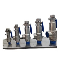 Soupape de sécurité en acier inoxydable 1/2'' 1 Bar - Soupape de décharge de pression eau-air-vapeur BSP
