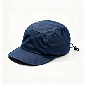 Custom Adults 4 Panel Quick Dry Canvas Camping Cap Adjustable Drawstring Outdoor Travel Sports <b>Hat</b> Lightweight Windproof - Product Image 6