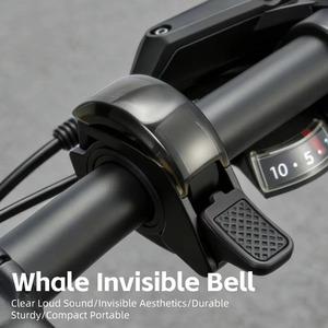 Mini <span class=keywords><strong>sonnette</strong></span> de vélo dissimulée en alliage d'aluminium, son clair et fort, accessoires de cyclisme universels, klaxon pratique pour vélo - Product Image 6