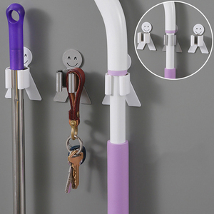 Mop Dell'organizzatore Della Parete Montato Ganci Da <span class=keywords><strong>Cucina</strong></span> Titolare di Stoccaggio Cremagliera Scopa Mop Holder e Gancio - Product Image 5