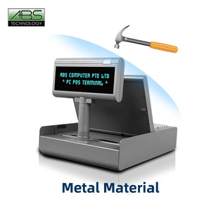 Registratore <span class=keywords><strong>di</strong></span> <span class=keywords><strong>Cassa</strong></span> POS Integrato con Tastiera e Lettore <span class=keywords><strong>di</strong></span> Carte ABS 1900 con Sistema Operativo Windows 7/10 CPU J 1900 Metallo 4G RAM 64G SSD Bluetooth 5.2 - Product Image 4