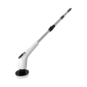 Brosse de nettoyage à long manche pour baignoire et carrelage, à poils rigides, pour sols et salle de bain, brosse de balayage et de lavage, brosse de récurage - Product Image 2
