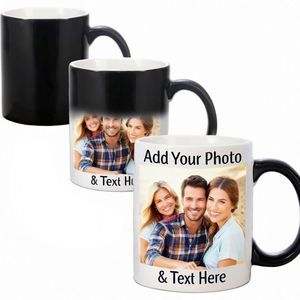 Siy9131 Factory Wholesale <b>Ceramic</b> 11Oz Mug Color Changing Magic Mugs Sublimation <b>Cup</b> With Custom Logo - Product Image 1