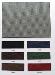 Cuero <span class=keywords><strong>de</strong></span> imitación <span class=keywords><strong>de</strong></span> PVC en relieve <span class=keywords><strong>de</strong></span> medio agujero súper suave para la cubierta del volante <span class=keywords><strong>de</strong></span> los coches y la tapicería del coche - Product Image 5