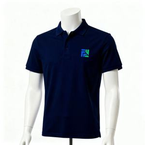 Polo da <span class=keywords><strong>Uomo</strong></span> Personalizzate con Logo Aziendale, 100% Cotone 220 GSM, <span class=keywords><strong>Colletto</strong></span> a Costine, Manica Corta, per Eventi - Product Image 5