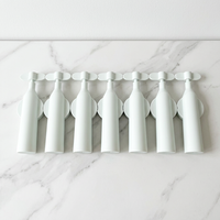 Tube en plastique souple jetable vide 1ml 2ml 3ml 5ml Emballage d'échantillons cosmétiques à usage unique pour crème pour les yeux, sérum pour le visage, huile essentielle