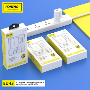 Foneng eu43 <span class=keywords><strong>USB</strong></span>-A 5V/2.1A Điện thoại di động Bộ sạc <span class=keywords><strong>USB</strong></span> chargering Adapter Đối với <span class=keywords><strong>iPhone</strong></span> Oppo Xiaomi - Product Image 5