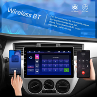Lecteur MP5 pour voiture avec écran rotatif vertical et horizontal 10,1 pouces 1Din, CarPlay sans fil, Bluetooth, radio de voiture, caméra de recul