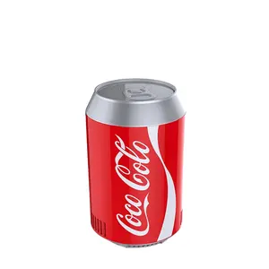 0.5L कोका के लिए डीसी 12v मिनी फ्रिज बर्फ समारोह नाजुक फ्रिज ऊर्जा ठंडा पेय मिनी फ्रिज