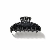 ZiTeng nouveau modèle haut de gamme élégant en forme de requin épingle à cheveux grande taille motif floral Updo personnalisable couleur Logo femmes acétique