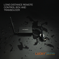 LUCKY LBT-1-GPS – sondeur de poisson de bateau d'appât, sondeur echo de bateau de pêche GPS sondeur de poisson de bateau GPS sondeur