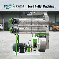 Machine à granulés d'aliments pour animaux RICHI - Machines écologiques de fabrication de granulés d'aliments pour animaux de 5 à 7 tonnes par heure à vendre