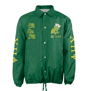 Chi Eta Phi Sorority Broderie Femmes Entraîneurs Vestes | XHO Sorority Brodé Dames Style Personnalisé Ligne veste - Product Image 1