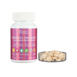 Tabletas Multivitamínicas Completas para Mujeres, Apoyo a la Función Inmunológica, Salud Femenina, Extractos de Plantas Multivitamínicas - Product Image 4