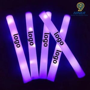 Bâton lumineux LED en mousse, bâton lumineux UV, impression écologique, événements festifs, cadeau promotionnel d'entreprise - Product Image 1