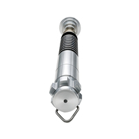Piezas de Empuñadura de Sable de Luz Mecanizadas por CNC Personalizadas, Accesorios de Aluminio, Latón y Acero Inoxidable VHC VIC LGT, Servicio OEM Directo de Fábrica en China