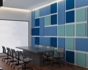Panneau acoustique mural en <span class=keywords><strong>tissu</strong></span> <span class=keywords><strong>au</strong></span> design moderne, absorption acoustique efficace, panneau acoustique recouvert de <span class=keywords><strong>tissu</strong></span> pour la décoration d'hôtels et de maisons - Product Image 4