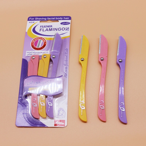 Nuovo da donna pieghevole sopracciglio coltello piccolo testa sopracciglio raschietto abile strumento pigro uomo sopracciglio raschietto - Product Image 2