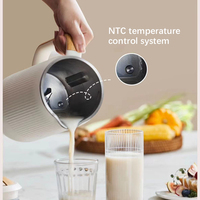 HANBO-Mini cuiseur à soupe automatique pour lait de soja, 600ml, mélangeur chauffant, machine à lait de noix à base de plantes