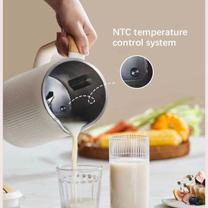 HANBO-Mini <span class=keywords><strong>cuiseur</strong></span> à <span class=keywords><strong>soupe</strong></span> automatique <span class=keywords><strong>pour</strong></span> lait de soja, 600ml, mélangeur chauffant, machine à lait de noix à base de plantes - Product Image 4