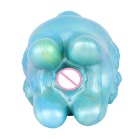 FAAK Geeba G6150 sextoy très vendu pour homme avec un toucher réaliste en bleu clair mélangé mystérieux