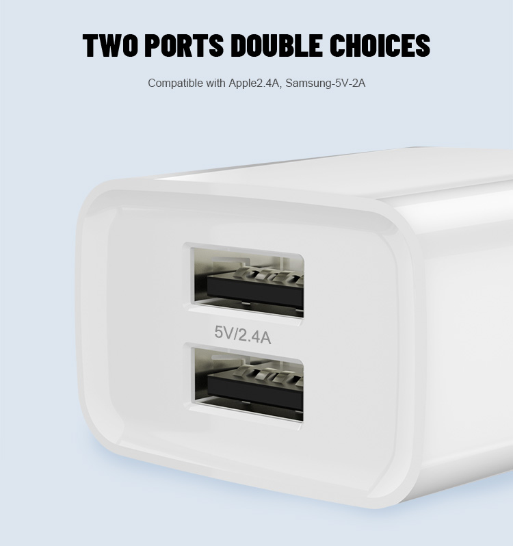 Зарядное устройство IBD 12W 2.4A USB