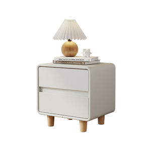 <span class=keywords><strong>Table</strong></span> <span class=keywords><strong>de</strong></span> chevet intelligente et simple en bois massif pour petits appartements Armoire <span class=keywords><strong>de</strong></span> rangement <span class=keywords><strong>de</strong></span> luxe <span class=keywords><strong>intégrée</strong></span> pour chambre à coucher à usage domestique - Product Image 5