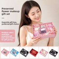 Kotak Hadiah Kosmetik Natal Bunga Mawar Abadi OEM/ODM Kustom - Elegan Tahan Lama 3-5 Tahun Penjualan Langsung Pabrik