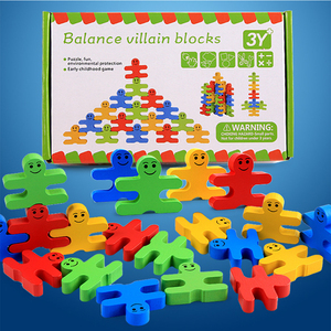 Giocattoli <span class=keywords><strong>per</strong></span> <span class=keywords><strong>bambini</strong></span> in legno blocchi di costruzione gioco di equilibrio creativo <span class=keywords><strong>per</strong></span> <span class=keywords><strong>bambini</strong></span> <span class=keywords><strong>bambini</strong></span> equilibrio impilabile Montessori giocattoli educativi precoci nuovo - Product Image 4