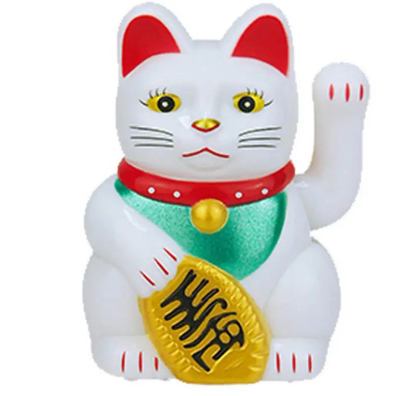 Ywbeyon Japanse Auto Accessoires Interieur Interieur Decoraties 2 Inch Mini Wenkende Zwaaiende Arm Solar Lucky Cat Maneko Neko