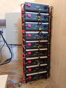 다이네스 5.12kWh 리튬인산철 배터리 DL5.0C 51.2V 100Ah LiFePO4 배터리, 벽걸이형 가정용 에너지 저장 시스템 인메트로 - Product Image 6
