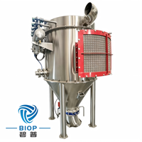 Nouvel équipement d'automatisation contrôlé par PLC à haute efficacité, moteur de dépoussiéreur à jet pulsé pour usine |   Système de filtration par sacs industriels 1