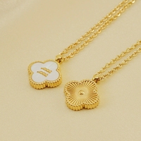 Collar de Acero Inoxidable con Colgante Único Chapado en Oro de 18k con los 12 Signos del Zodíaco, Joyería de Moda