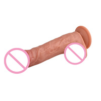 Usine de gros médical Silicone pénis femmes vibrateur gode pommeau de levier de vitesse