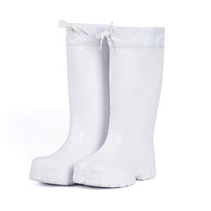 Vente en gros <span class=keywords><strong>de</strong></span> bottes <span class=keywords><strong>de</strong></span> pluie galochas légères pour garder au chaud bottes <span class=keywords><strong>de</strong></span> pluie épaisses antidérapantes imperméables pour le ski et <span class=keywords><strong>la</strong></span> pêche - Product Image 2