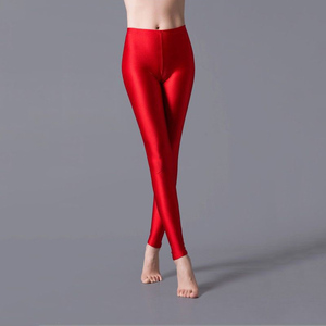Leggings Lucidi Donna Leggings Donna Lucidi Wet Look - Metallizzati Per Festa, Discoteca E Danza, Skinny E Comodi Leggings Shiny Per Serate - Foto 13
