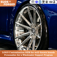 Rines Cóncavos Profundos Forjados GUDE de 16 17 18 19 20 22 23 24 25 26 Pulgadas, Rines de Aleación Forjada Aptos para BMW M3 M5 Mercedes, Audi