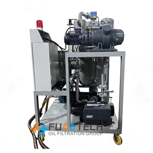 เครื่องกรองน้ำมันหม้อแปลงไฟฟ้าแบบสุญญากาศสองขั้นตอน รุ่นดีลักซ์ FUOOTECH ZYD-100 เครื่องรีไซเคิลน้ำมันใช้แล้ว - Product Image 2
