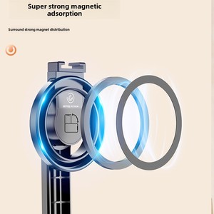 Bán Hot nối dài Selfie Stick không dây điều khiển từ xa điện thoại đứng chủ xoay 3-in-1 máy ảnh Tripod đứng cho <span class=keywords><strong>Android</strong></span> - Product Image 2