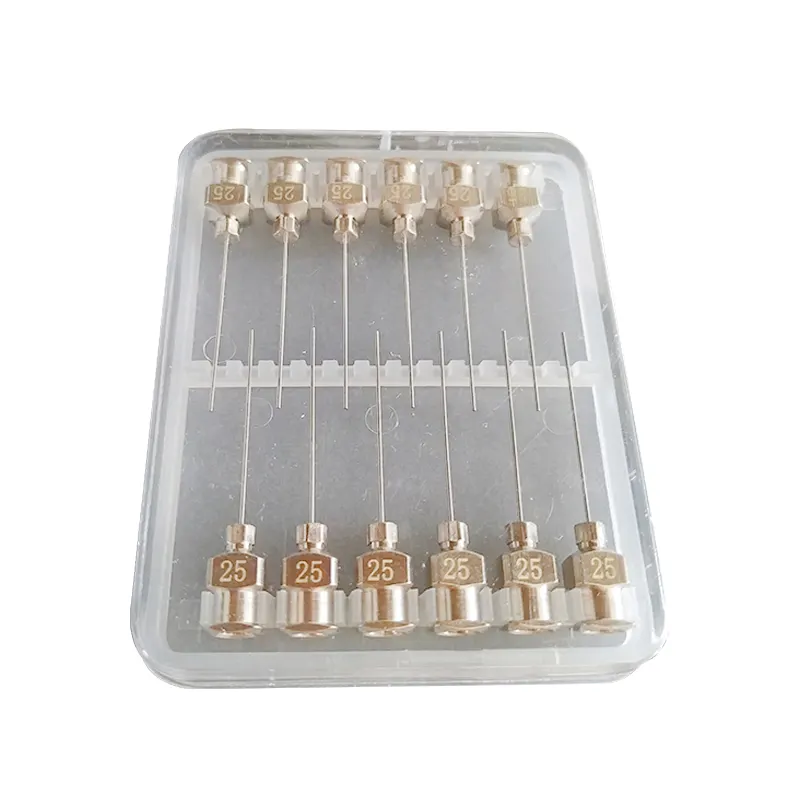 1 Inch *25G Dispenser Blunt Stainless Steel Syringe Needle Industrial Tips Dispensing Automatic Glue Tools Accessories