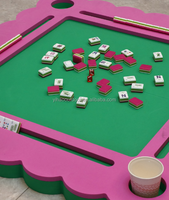 Table de Mahjong Flottante pour Piscine, Hôtel, Maison, Jeu Aquatique Extérieur, Table de Dominos, Tapis de Mahjong Étanche, Tables de Jeu Flottantes