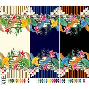 Tela <span class=keywords><strong>de</strong></span> rayón con estampado floral para vestidos, tejido <span class=keywords><strong>de</strong></span> viscosa 100%, chales, venta al por mayor - Product Image 5