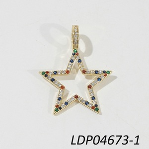 <strong>Fashion</strong> Jewelry <strong>Pendants</strong> <strong>Charms</strong> Silver <strong>Pendants</strong> Brass and Zircon Necklace DIY <strong>Pendant</strong> of Heart Shape for Women - Product Image 5