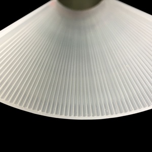 100mm Milky PC đùn dẫn ánh sáng khuếch tán cho đèn tuyến tính Dải C bìa với khuếch tán polycarbonate nhựa acrylic PMMA - Product Image 4