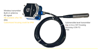 Capteur de niveau de réservoir d'eau sans fil WNK Nb Iot Lora 4G