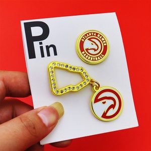 Youmigift No Minimum Wholesale Scary Maker Gold <b>Pins</b> Heart Custom <b>Hat</b> Enamel <b>Pin</b> - Product Image 5