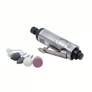 Pistola Neumática Profesional Recta de Acero Inoxidable de Alta Resistencia de 1/4'' (6mm), 22000 RPM, Bajo Ruido, 90 PSI, ET-702, Un Año de Garantía - Product Image 3